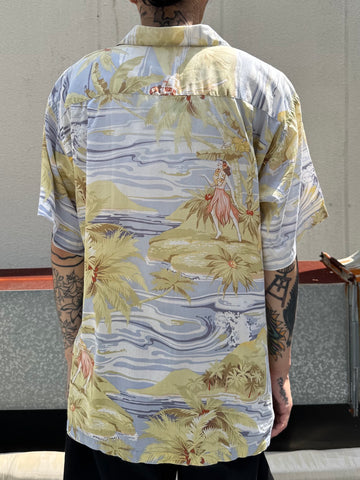 00's PATAGONIA「Pataloha」ヤシの木柄　アロハシャツ