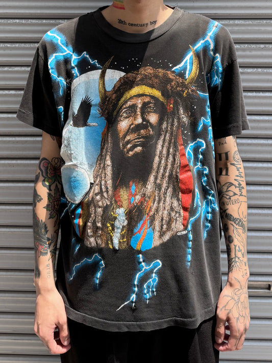 90's AMERICAN THUNDER「NATIVE AMERICANS」Tシャツ