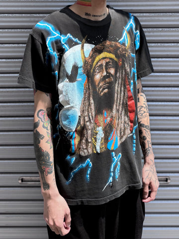 90's AMERICAN THUNDER「NATIVE AMERICANS」Tシャツ