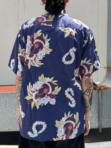 00's PATAGONIA「Pataloha」ウクレレ柄 アロハシャツ