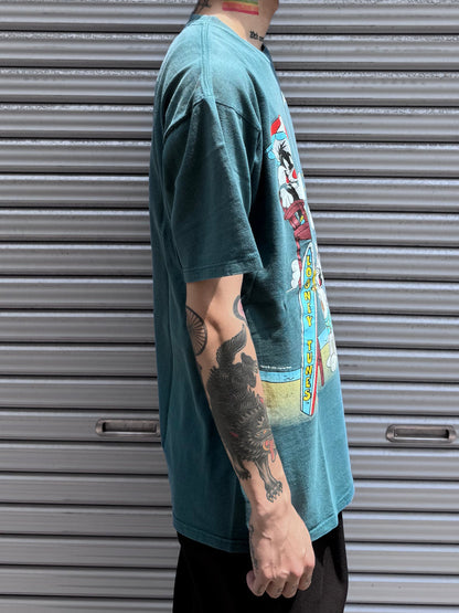 90’s LOONEY TUNES 「Wisconsin Dells」USA製 キャラクターTシャツ