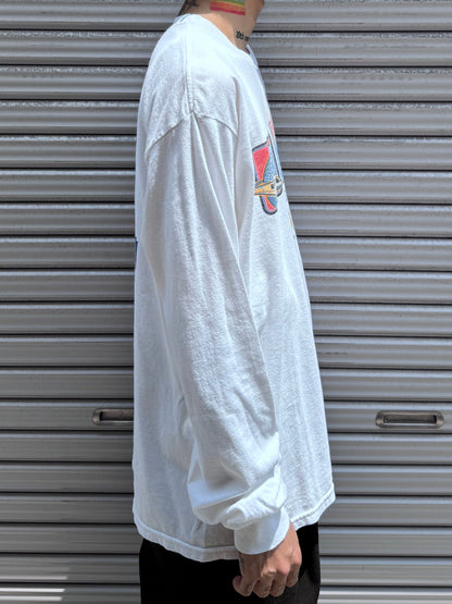 00’s DISNEY 「Half Marathon Donald」キャラクターTシャツ
