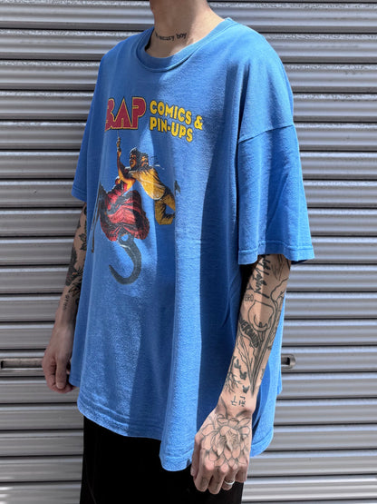 00's BAP「COMICS &PIN-UPS」キャラクターTシャツ