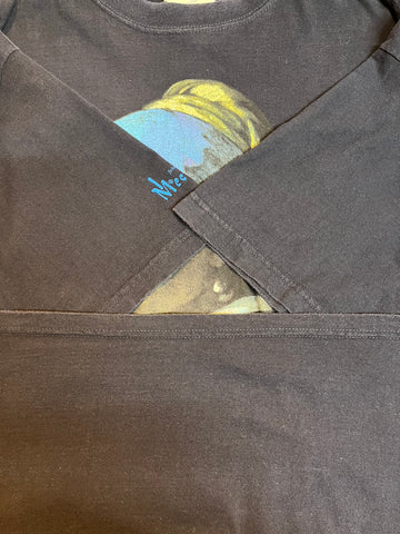 00's JOHANNES VERMEER「真珠の耳飾りの少女」アートTシャツ