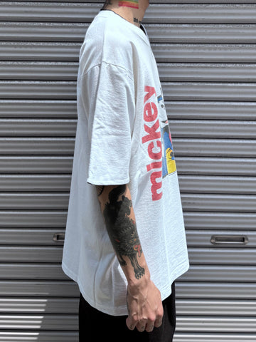 90’s DISNEY 「MICKEY MOUSE」USA製 キャラクターTシャツ