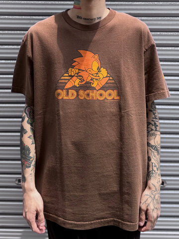 00's SONIC「OLD SCHOOL」キャラクターTシャツ