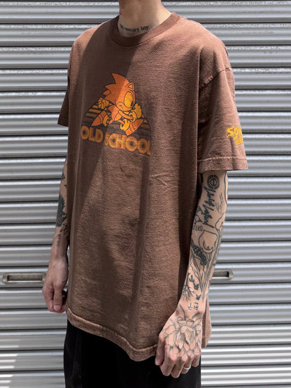 00's SONIC「OLD SCHOOL」キャラクターTシャツ