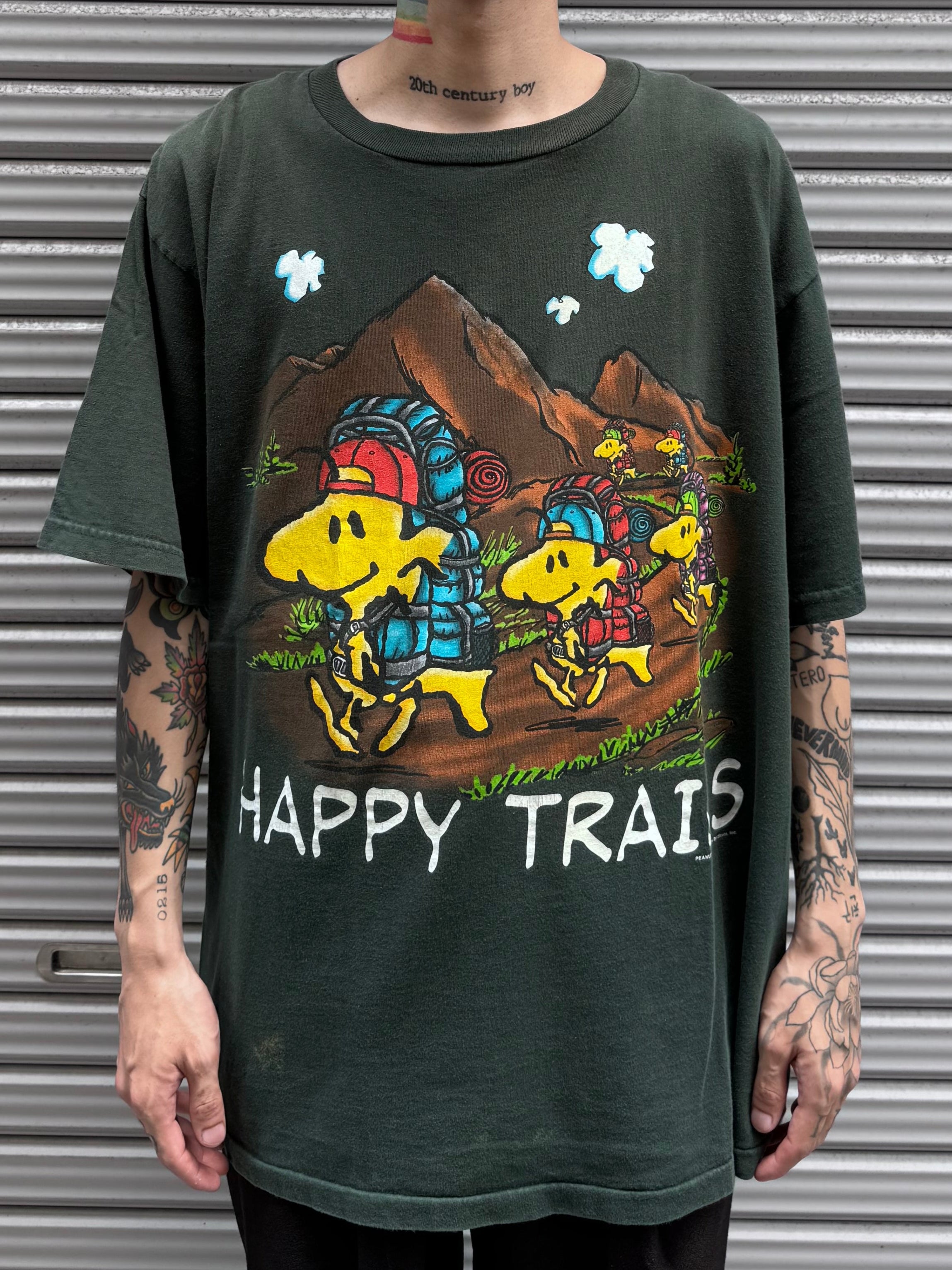 フジファブリック　Tシャツ　ウッドストック　ピーナッツ 90's PEANUTS「WOODSTOCK」キャラクターTシャツ – FUJI STORE