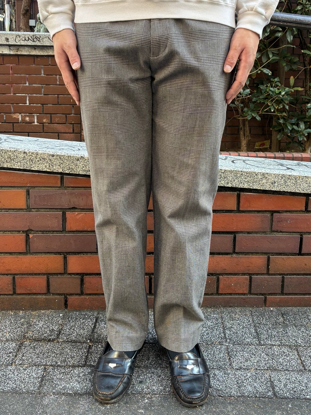 90's Ralph lauren「Glen Check」 スラックス