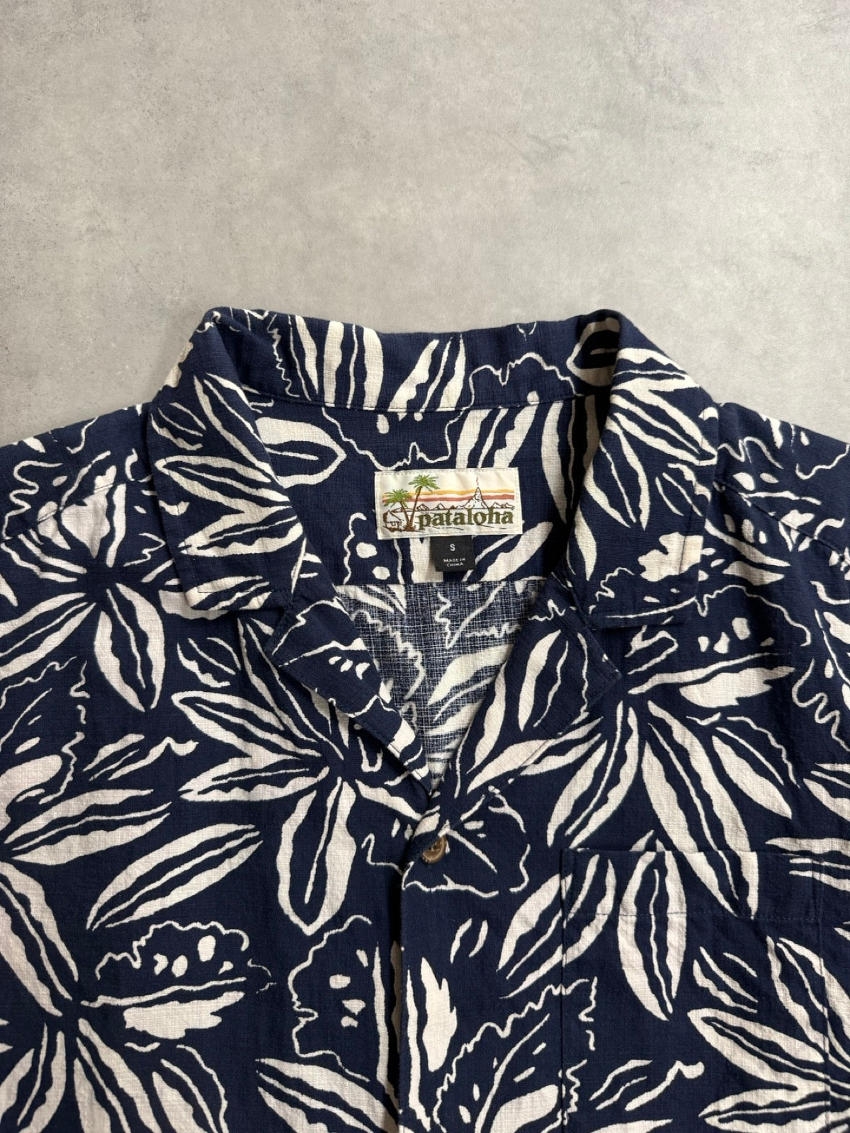 00's PATAGONIA「Pataloha」ティリーフ柄　アロハシャツ