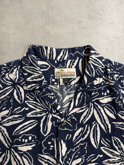 00's PATAGONIA「Pataloha」ティリーフ柄　アロハシャツ