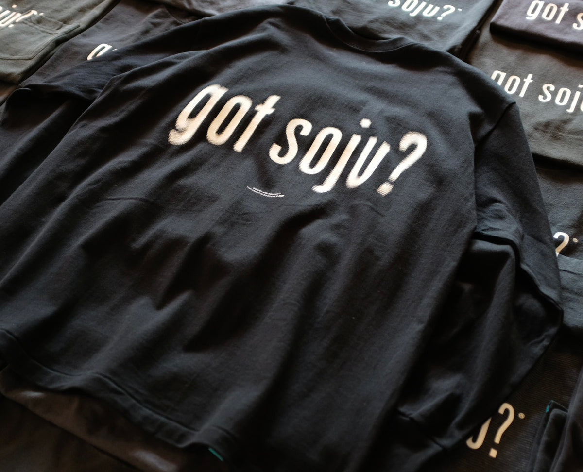 Rattamontta 「Got Soju?」ロングスリーブTシャツ
