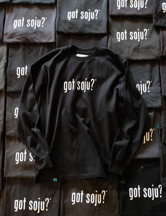 Rattamontta 「Got Soju?」ロングスリーブTシャツ