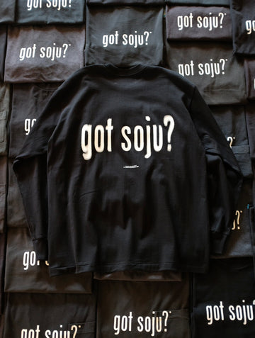 Rattamontta 「Got Soju?」ロングスリーブTシャツ
