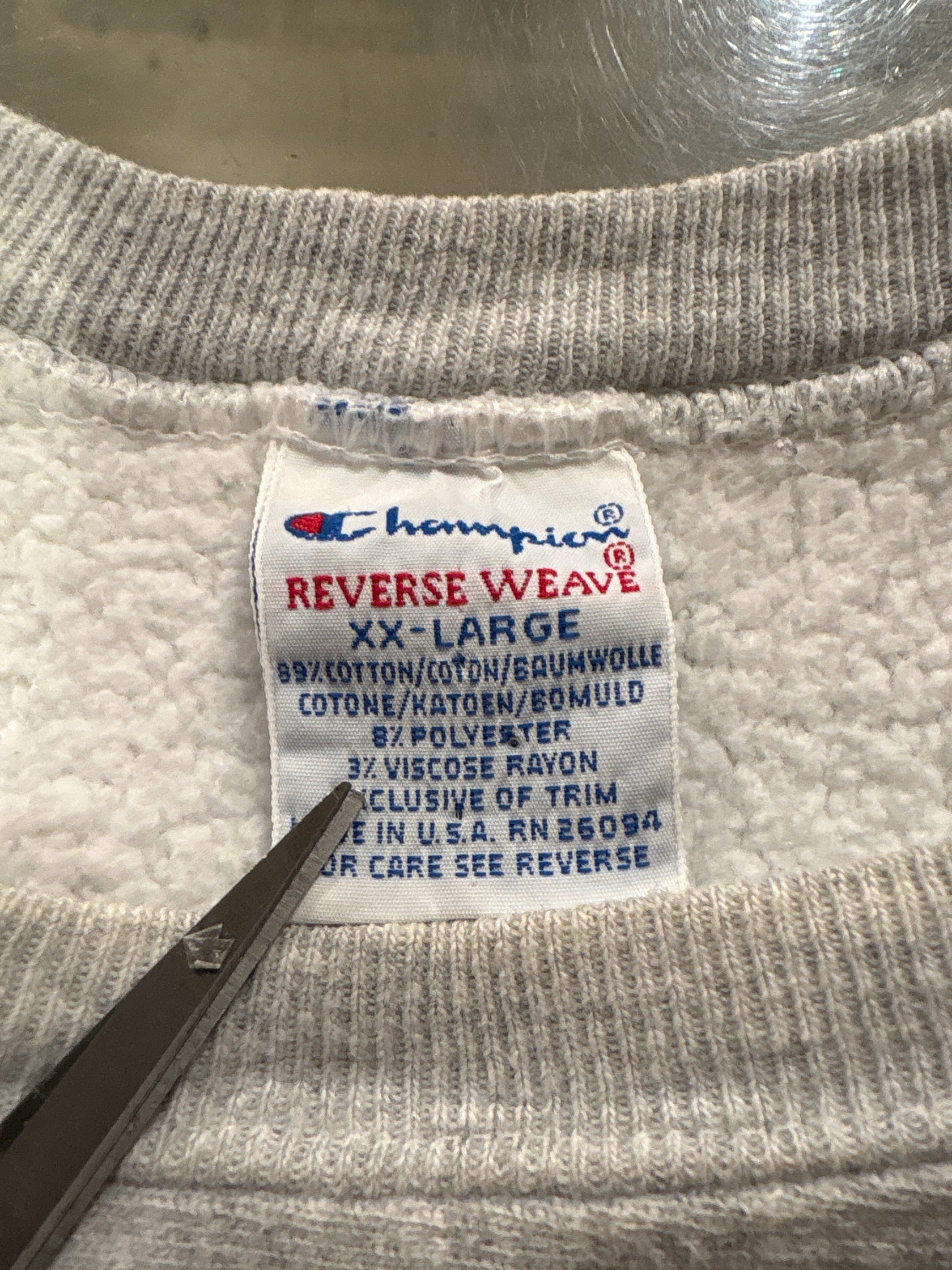 90‘s CHAMPION REVERSE WEAVE「WISCONSIN」USA製 スウェット