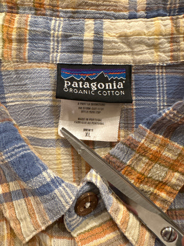 00's PATAGONIA「A/C Seersucker　Shirt」半袖シャツ