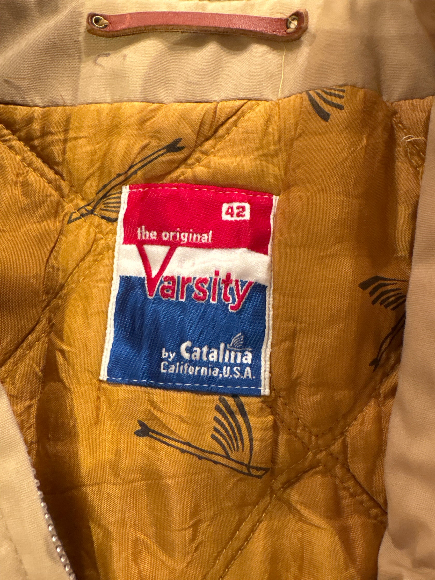 70's VARSITY BY CATALINA USA製 ダービージャケット