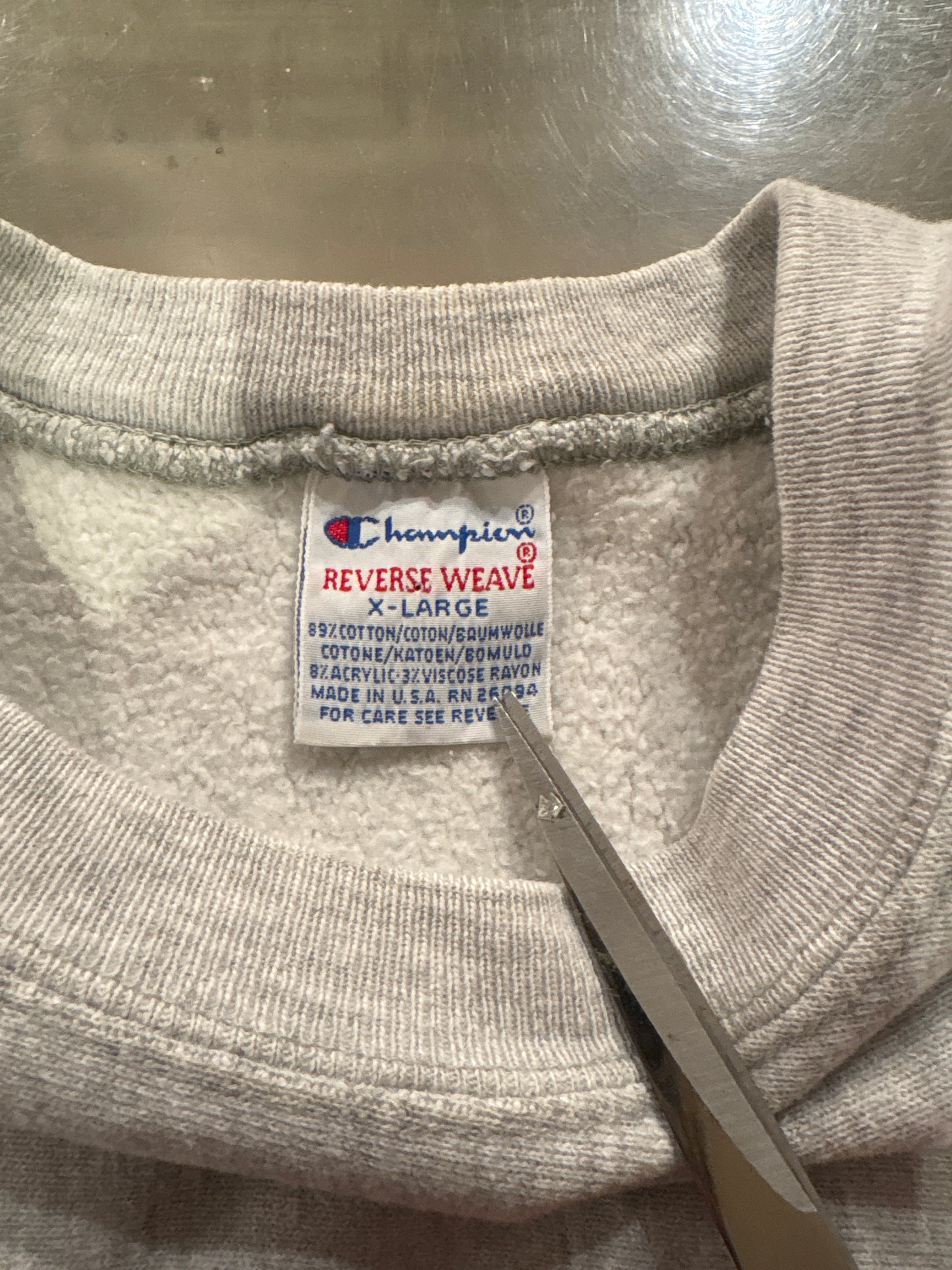 90‘s CHAMPION REVERSE WEAVE「WEST VIRGINIA」USA製 スウェット