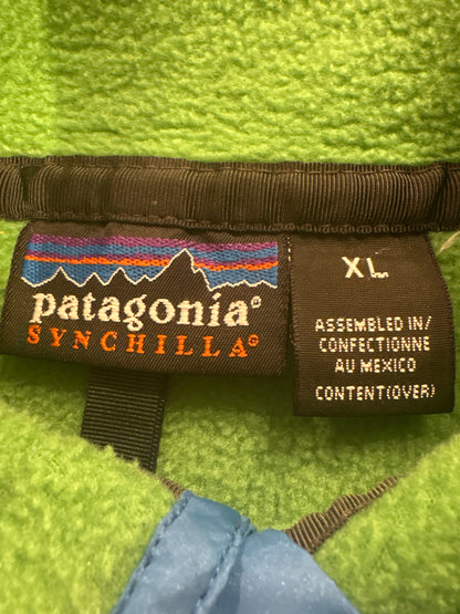 00's PATAGONIA「SYNCHILLA Snap-T」フリースプルオーバー