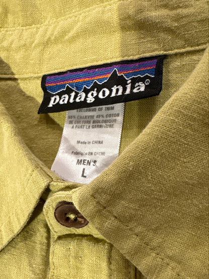 90's PATAGONIA「Linen Shirt」半袖シャツ