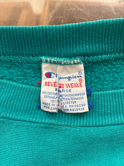 90's CHAMPION「目無し」Reverse Weave USA製 スウェット