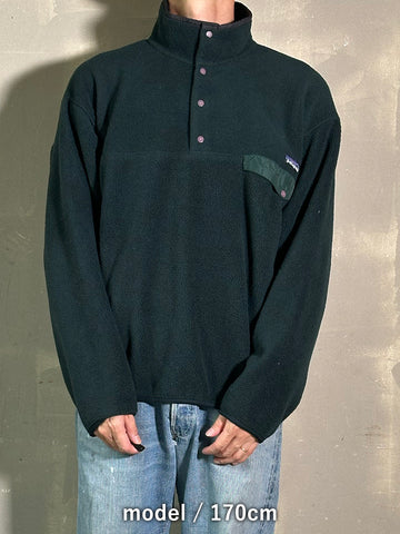 90's PATAGONIA「Synchila Snap-T」フリースプルオーバー
