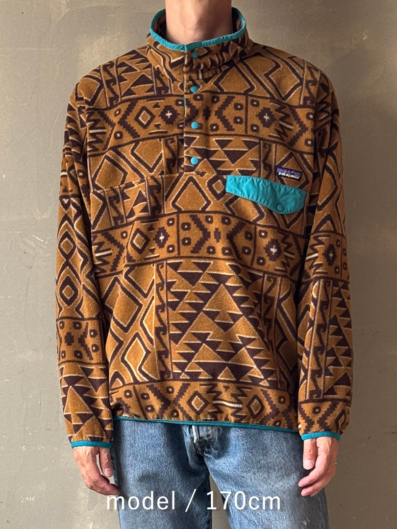10's PATAGONIA「Synchilla Snap-T」フリースプルオーバー