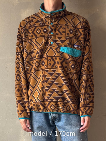 10's PATAGONIA「Synchilla Snap-T」フリースプルオーバー