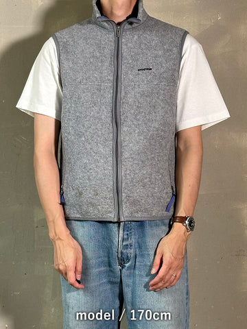 90's PATAGONIA「SYNCHILLA VEST」USA製　フリースベスト