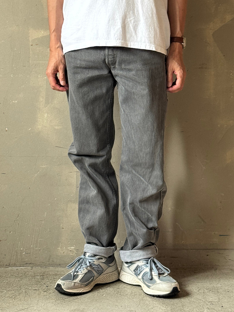 90's Levi’s 501「USA製」先染めブラックデニム