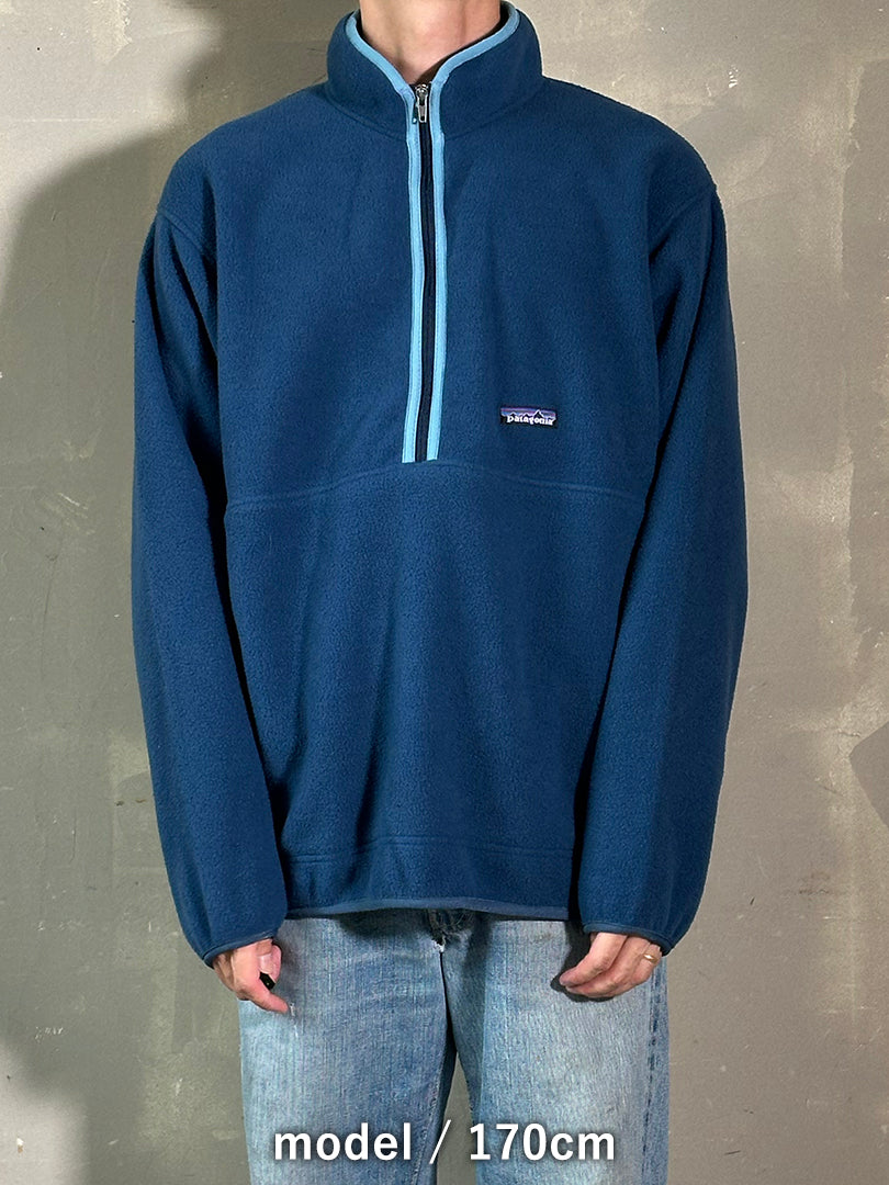 00's PATAGONIA 「Synchilla Marsupial」ハーフジッププルオーバー