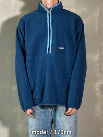 00's PATAGONIA 「Synchilla Marsupial」ハーフジッププルオーバー