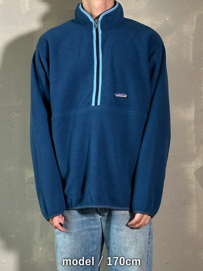 00's PATAGONIA 「Synchilla Marsupial」ハーフジッププルオーバー