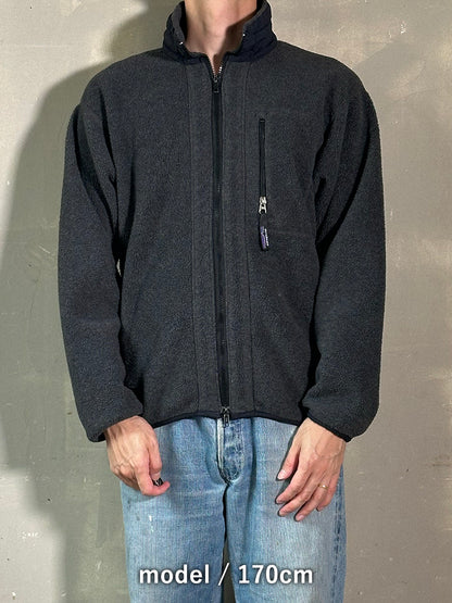 90's~00's PATAGONIA「FULL ZIP SYNCHILLA JACKET」USA製　フリースジャケット