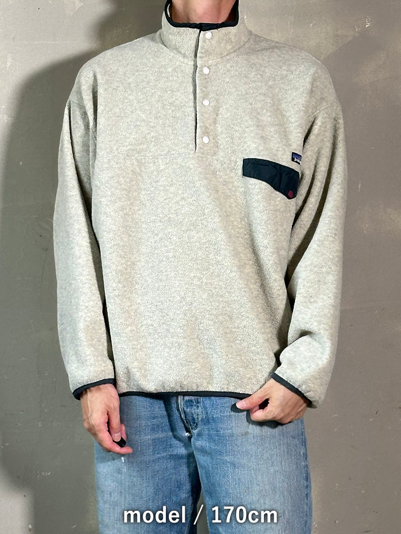 90's PATAGONIA 「Synchilla Snap-T」フリースプルオーバー