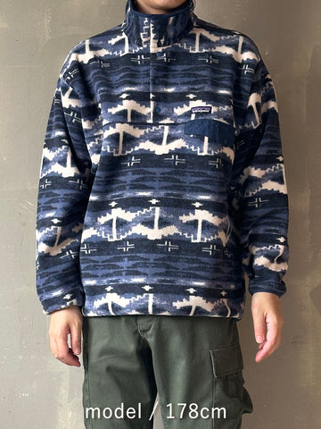 10’s PATAGONIA 「Synchilla Snap-T」フリースプルオーバー
