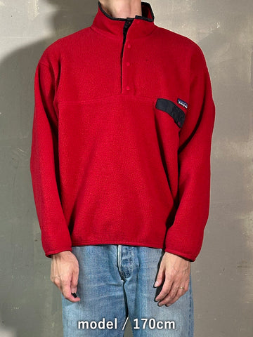 90's PATAGONIA 「Synchilla Snap-T」フリースプルオーバー