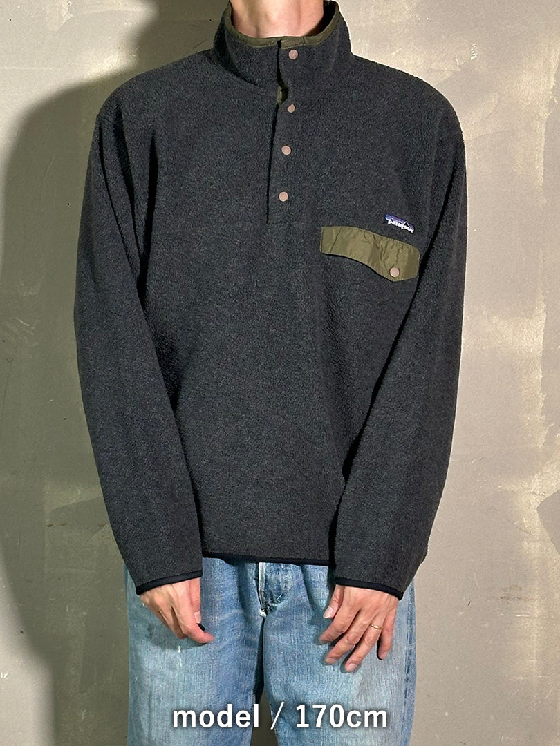 90's PATAGONIA「Synchila Snap-T」フリースプルオーバー