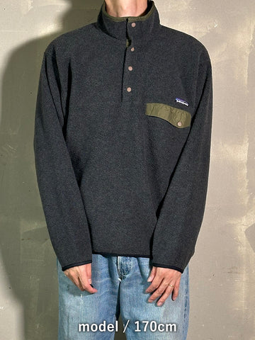 90's PATAGONIA「Synchila Snap-T」フリースプルオーバー