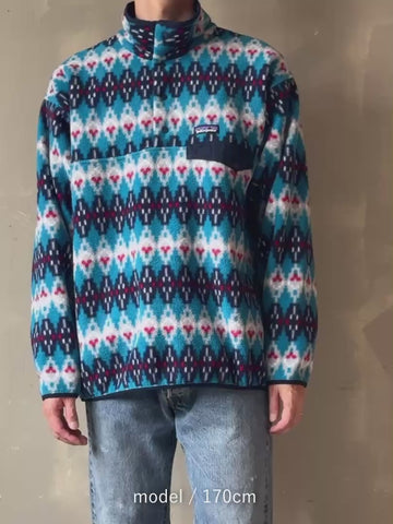 10’s PATAGONIA 「Synchilla Snap-T」フリースプルオーバー