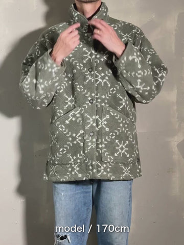 90s PATAGONIA 「Synchilla shirring Coat」フリースコート　USA製