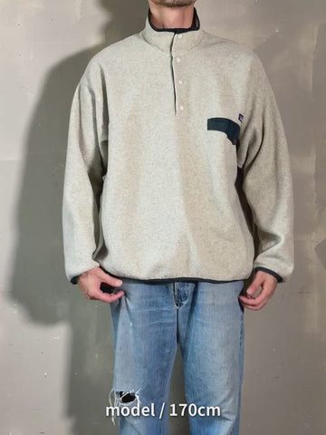 90's PATAGONIA 「Synchilla Snap-T」フリースプルオーバー