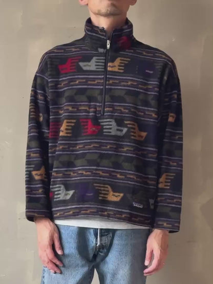 90’s PATAGONIA 「Synchilla sweater」ハーフジップ　USA製