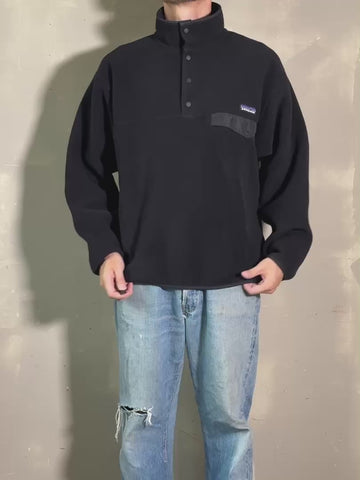 00's PATAGONIA「Synchila Snap-T」フリースプルオーバー