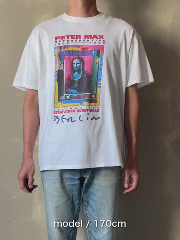 90's「モナ・リザ」USA製 アートTシャツ
