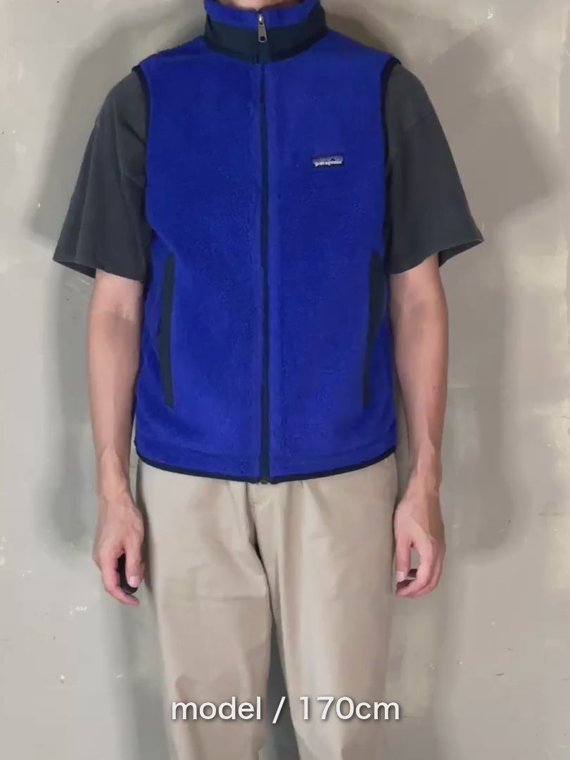 90's PATAGONIA 「P・E・F」 Retro-X USA製 フリースベスト – FUJI