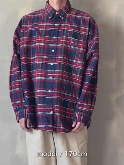 90's RALPH LAUREN「BIG SHIRT」長袖シャツ