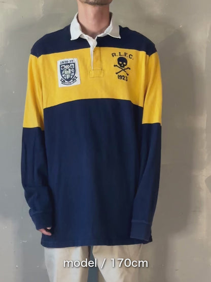 00's POLO RALPH LAUREN ラグビーシャツ