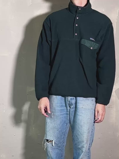 90's PATAGONIA「Synchila Snap-T」フリースプルオーバー