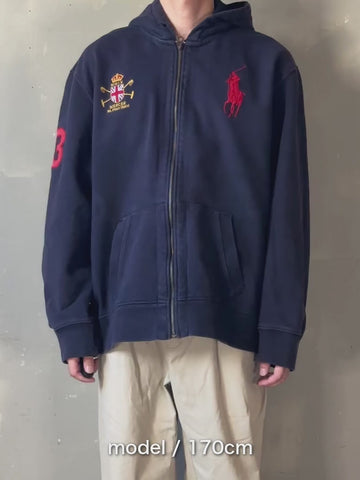 00's POLO BY RALPH LAUREN ジップパーカー